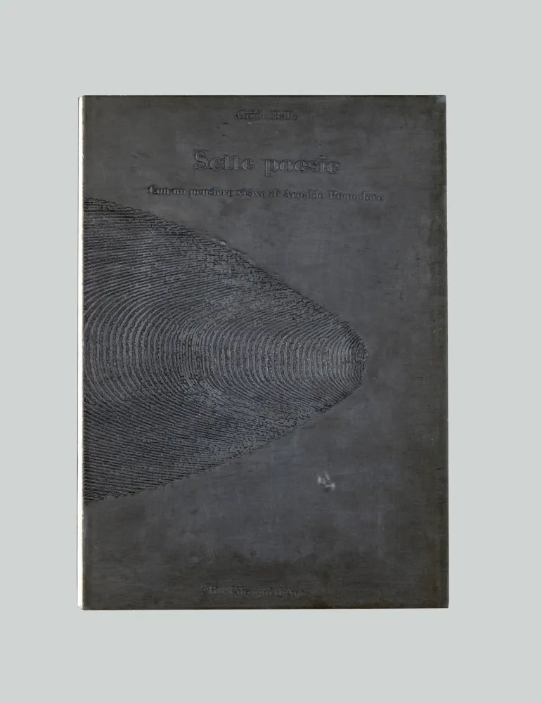 蚀刻版画 Pomodoro - Sette poesie