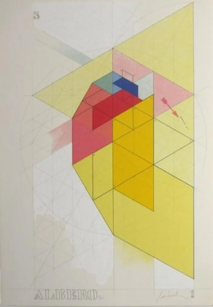 蚀刻版画 Pomodoro - Sovraesistenze