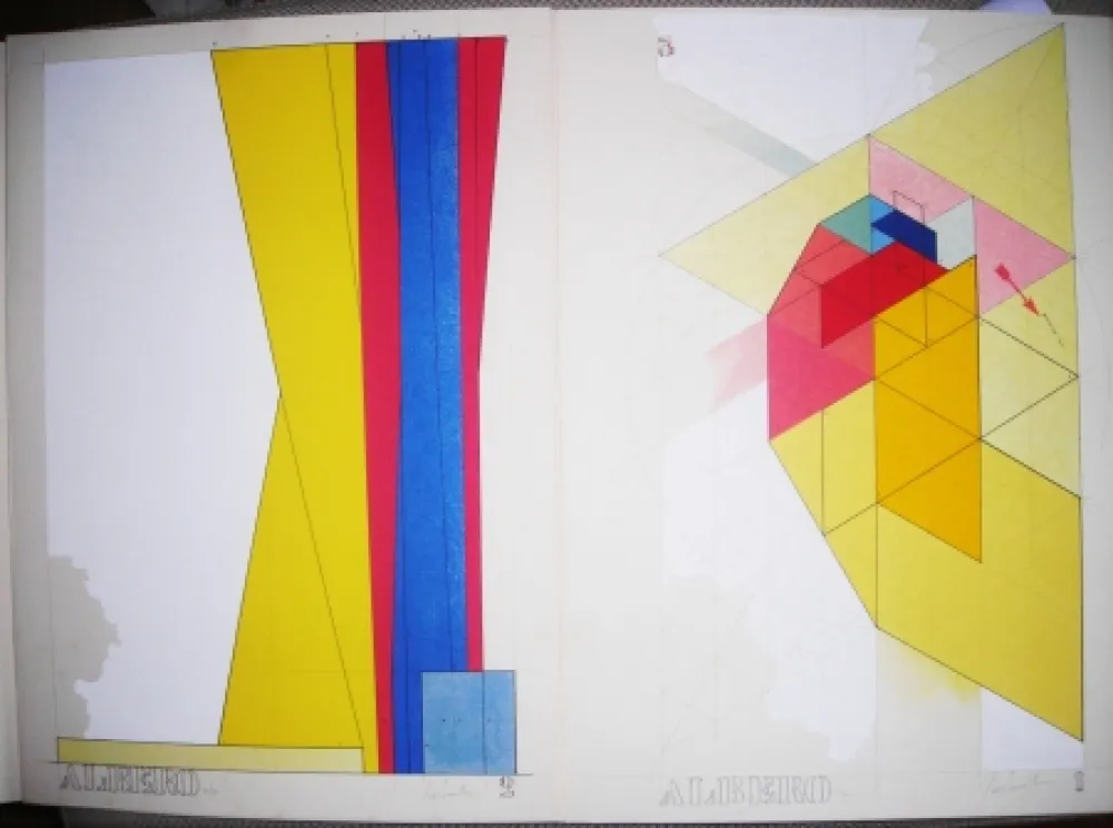 石版画 Pomodoro - Sovraesistenze