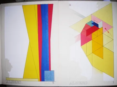 石版画 Pomodoro - Sovraesistenze