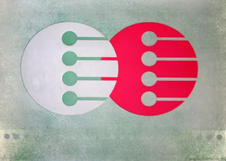 石版画 Pomodoro - Untitled