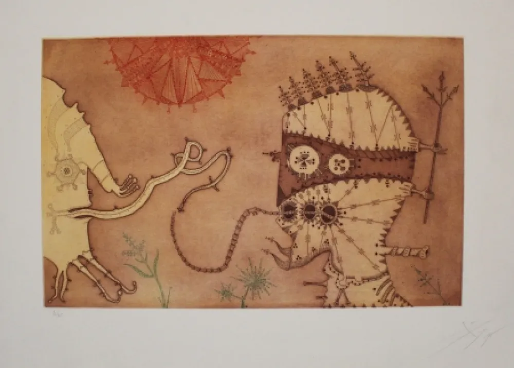 蚀刻飞尘法 Ponç - Amor