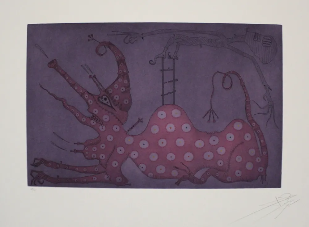 蚀刻飞尘法 Ponç - Esfinx acrobática / Acrobatic Sphinx