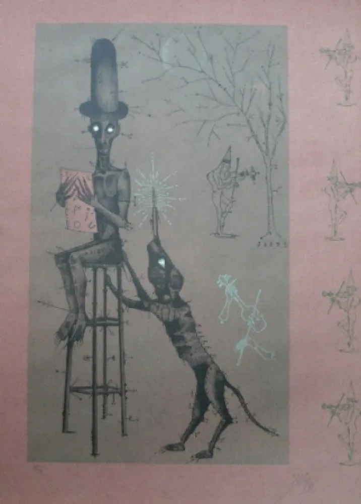 石版画 Ponç - GOS 2