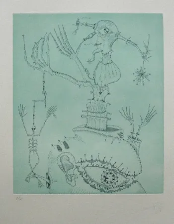 蚀刻飞尘法 Ponç - Hommage à Bruhegel