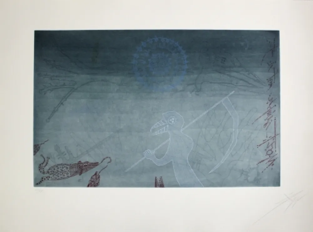 版画 Ponç - La mort dels mosquits (Death of the Mosquitos)