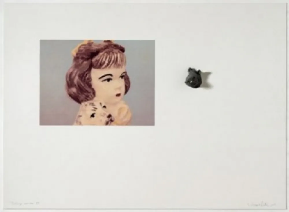 石版画 Porter - Diálogo con eso