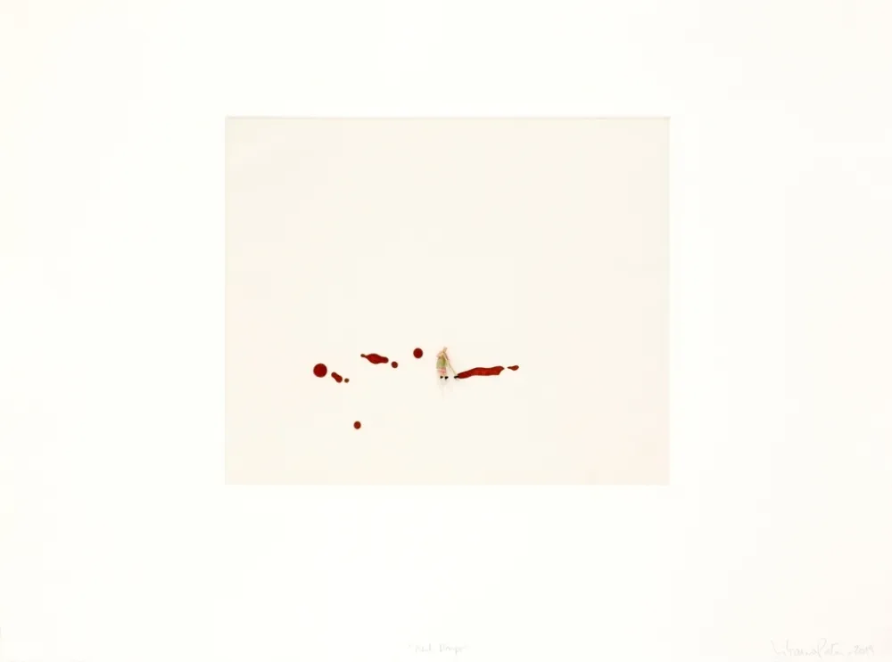 版画 Porter - Red drips