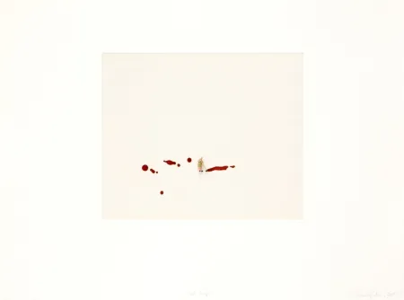 版画 Porter - Red drips