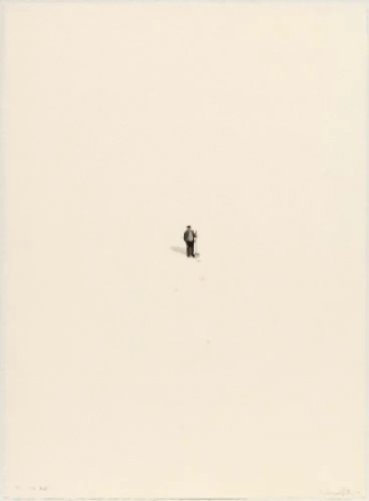 石版画 Porter - The Task