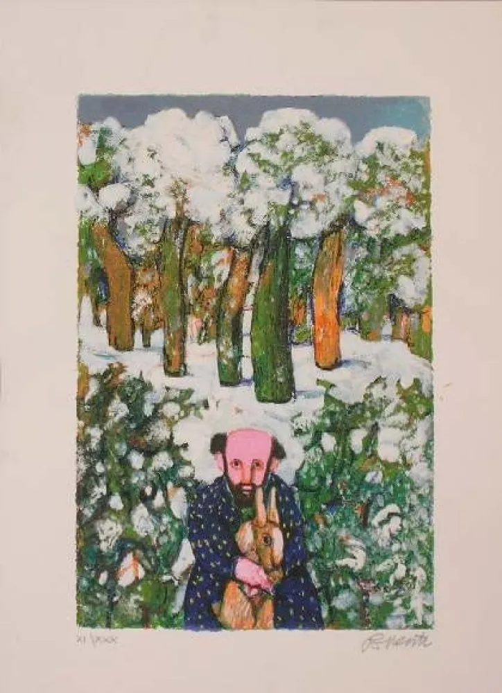 石版画 Possenti - SENZA TITOLO