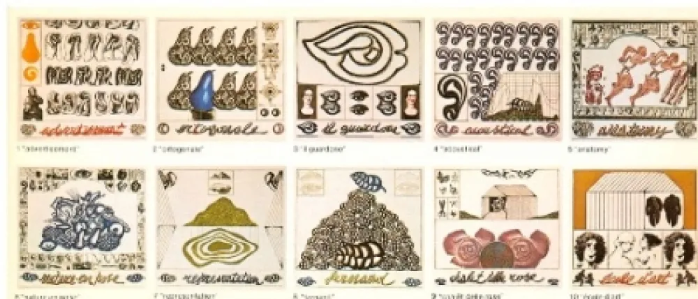 蚀刻飞尘法 Pozzati - L'anatomia della bellezza