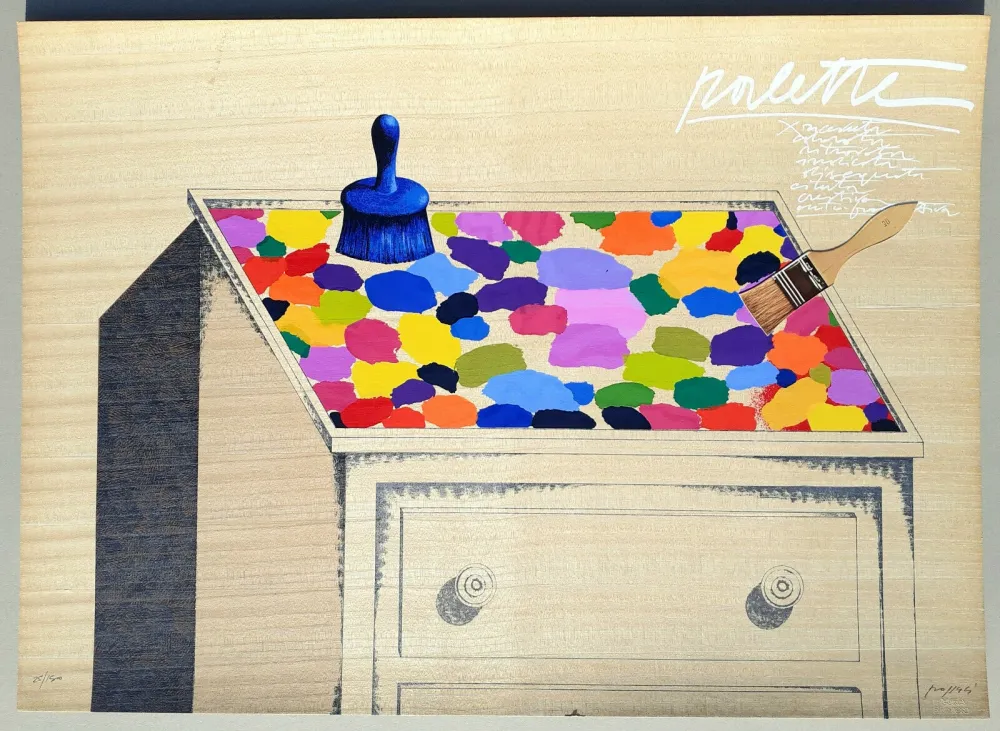 丝网印刷 Pozzati - Palette