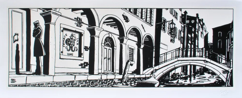 无技术 Pratt - Corto Maltèse à Venise de nuit