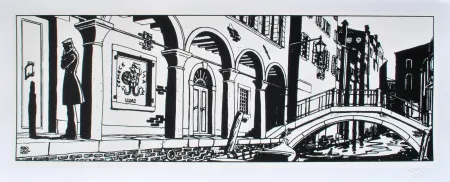 无技术 Pratt - Corto Maltèse à Venise de nuit