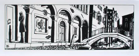 无技术 Pratt - Corto Maltèse à Venise de nuit