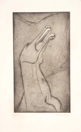 蚀刻版画 Prinner - Sans titre, 1948.