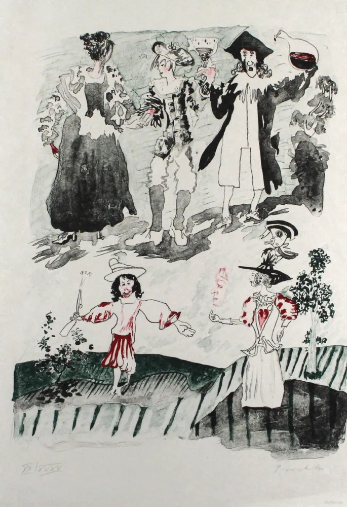 石版画 Procktor - Northern Lass