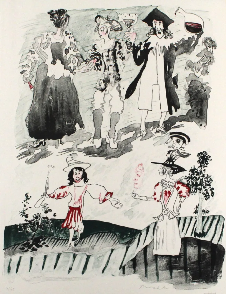 石版画 Procktor - Northern Lass