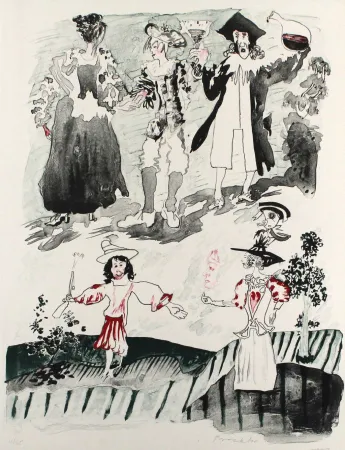 石版画 Procktor - Northern Lass