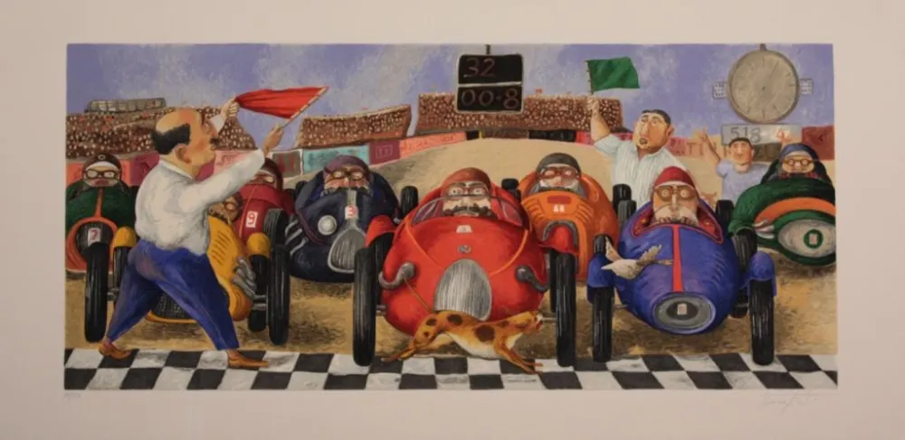 石版画 Procopio - SENZA TITOLO