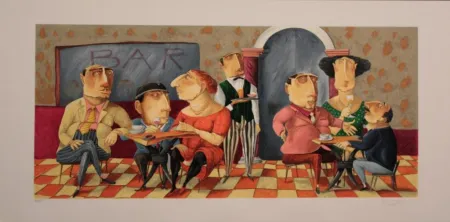 石版画 Procopio - SENZA TITOLO