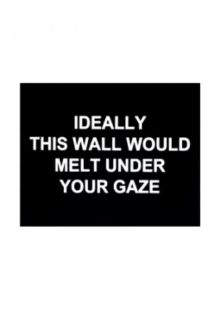 版画 Prouvost  - Ideally this wall would melt under your gaze