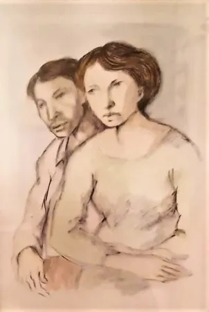 石版画 Purificato - 2 figure