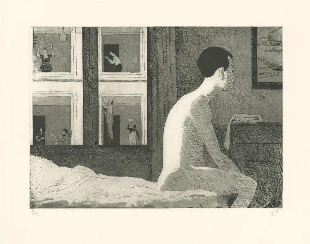 版画 Rabaté - Théâtre de rue