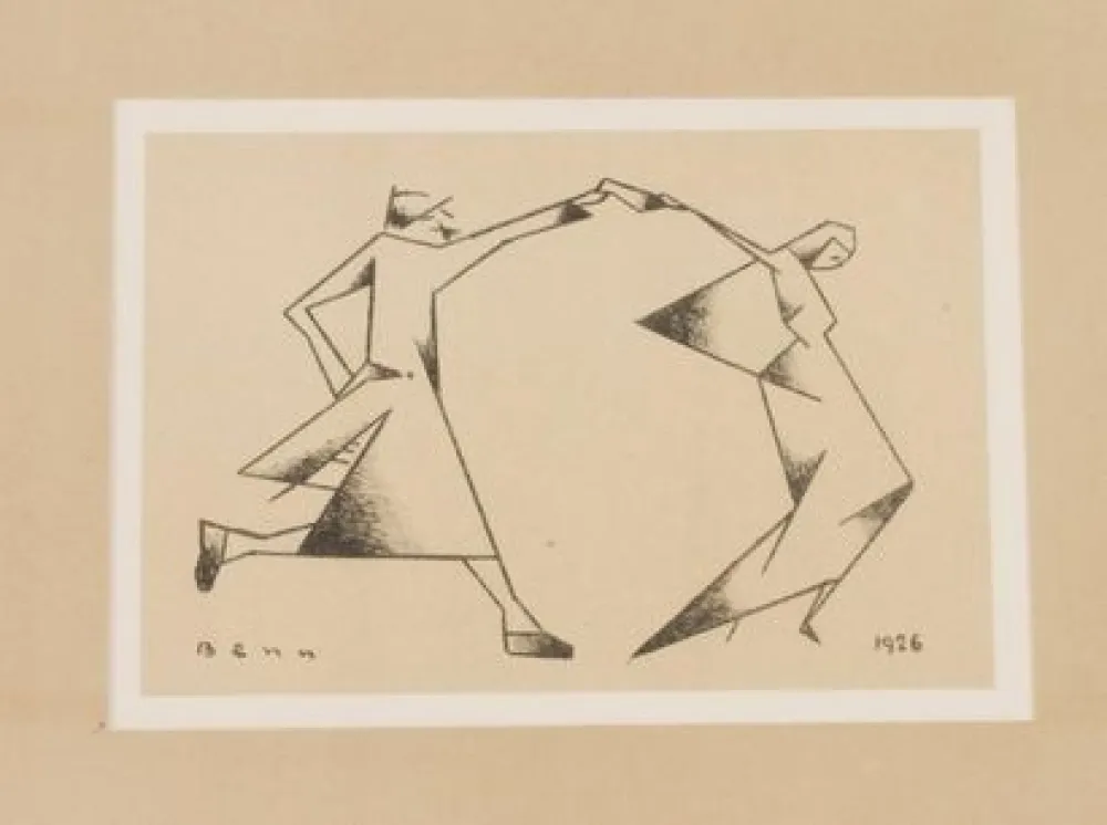 石版画 Rabinowicz - Danses et mouvements. 12 lithographies originales.