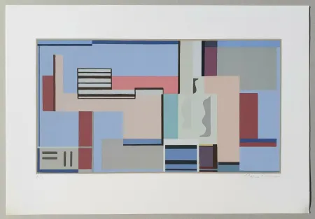 丝网印刷 Radice - Composizione Tav. 1