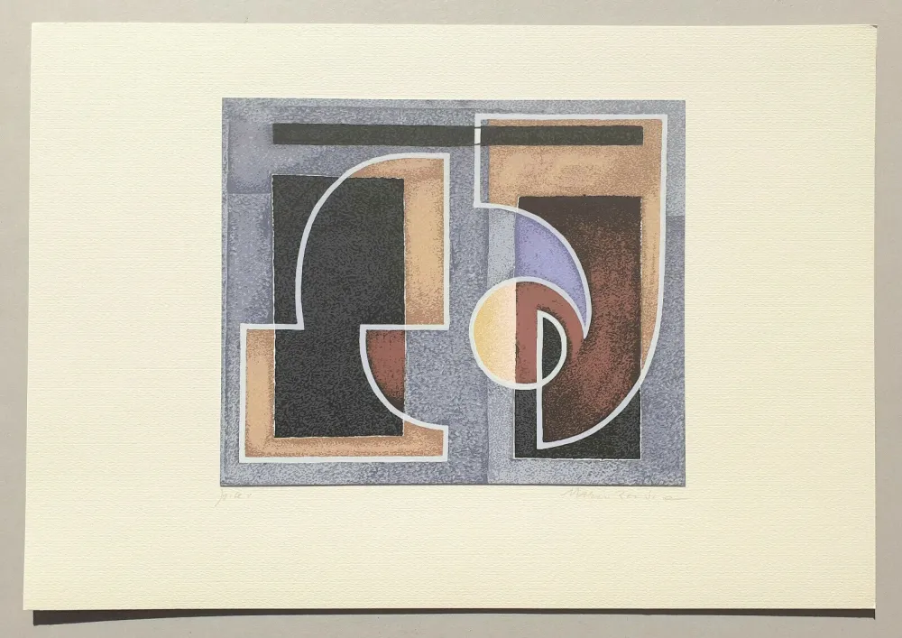 丝网印刷 Radice - Composizione Tav. 2