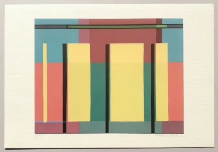 丝网印刷 Radice - Composizione Tav. 3