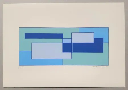 丝网印刷 Radice - Composizione Tav. 4