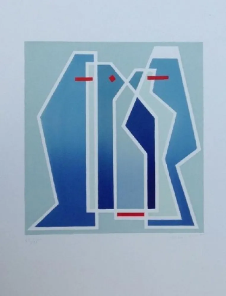 石版画 Radice - Senza titolo