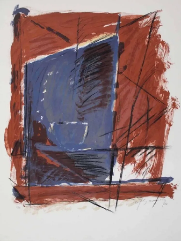 石版画 Ràfols Casamada - A.L. (avant la lettre) Barcelona 84