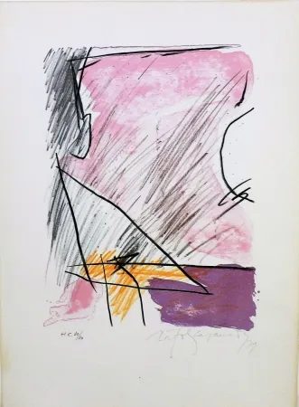 石版画 Ràfols Casamada - A.L. Polígrafa XV anys