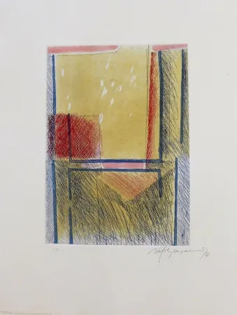 版画 Ràfols Casamada -  Barcelona-5	