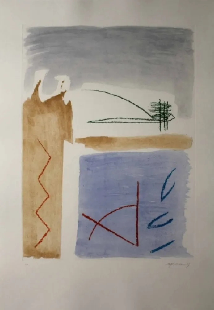 蚀刻飞尘法 Ràfols Casamada - Camí de primavera 5