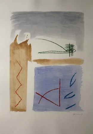 蚀刻飞尘法 Ràfols Casamada - Camí de primavera 5