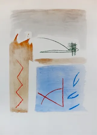 蚀刻飞尘法 Ràfols Casamada - Cami de primavera V