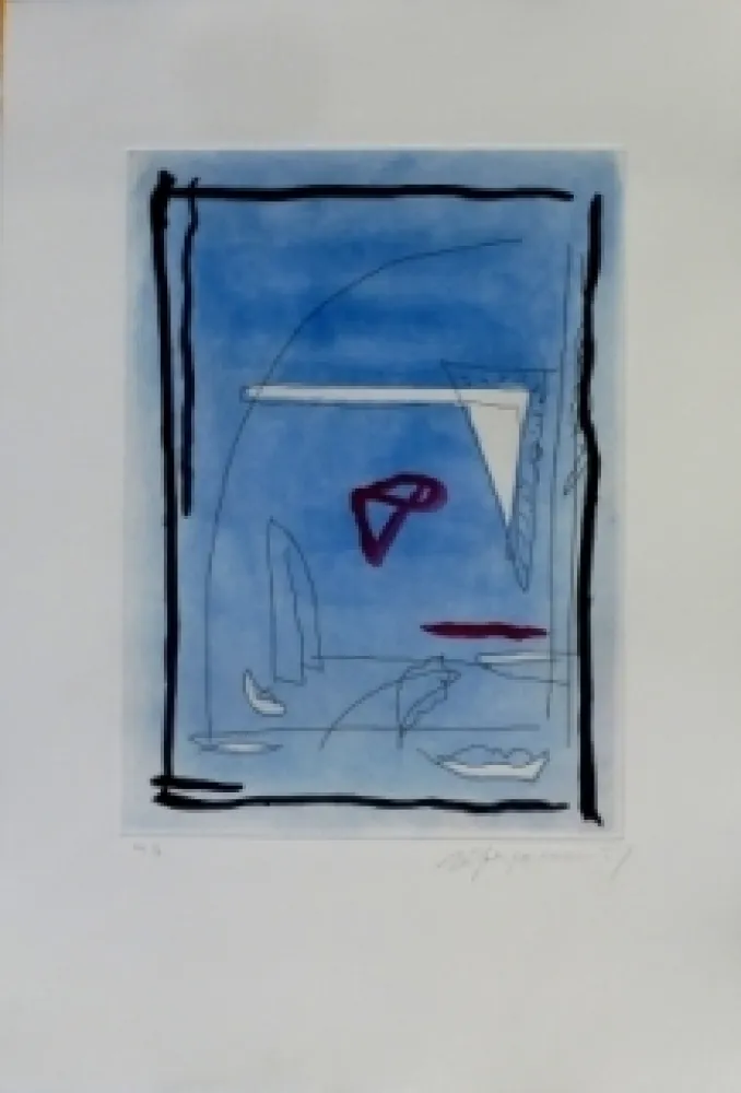 蚀刻飞尘法 Ràfols Casamada - Composition 12