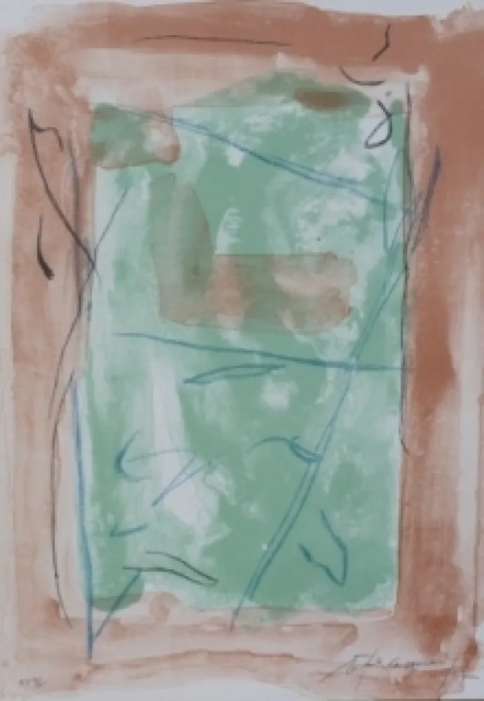 石版画 Ràfols Casamada - Composition  19