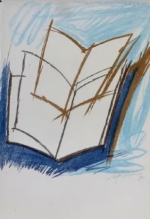 石版画 Ràfols Casamada - Composition 31