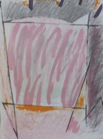 石版画 Ràfols Casamada - Composition 32