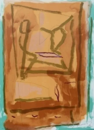 石版画 Ràfols Casamada - Composition 38