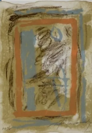 石版画 Ràfols Casamada - Composition 5