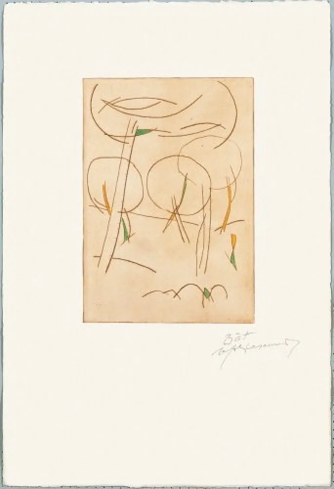 版画 Ràfols Casamada - El bosc-5