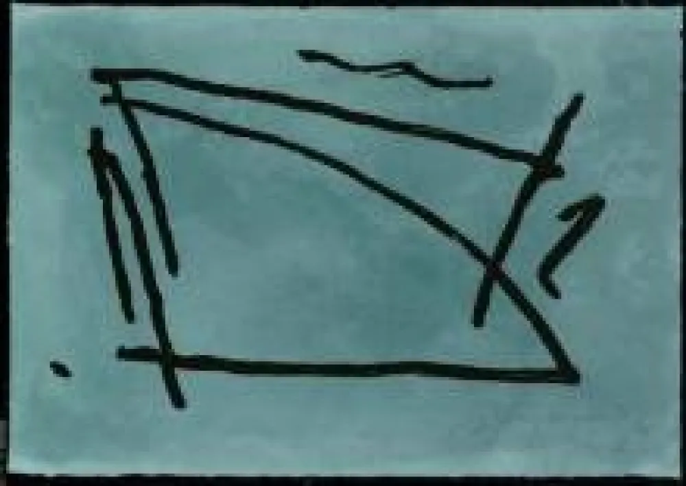 飞尘腐蚀法 Ràfols Casamada - El passeig del poeta / The Poet's Walk