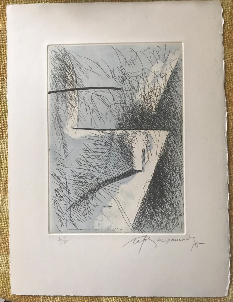 版画 Ràfols Casamada - Estrats I